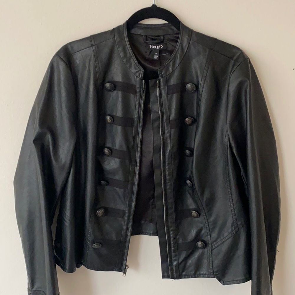 Leather jacket